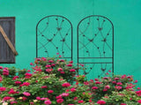 4 Pack Metal Garden Trellis 71" x 19.7" Rustproof Trellis for Climbing Plants Outdoor Flower Support W1586P268059