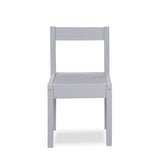 Gibson 3-Piece Dry Erase Kids Table & Two Chair Set, Gray B022P174725