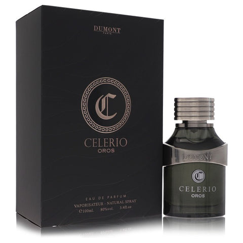 Dumont Celerio Oros by Dumont Paris Eau De Parfum Spray 3.4 oz for Men FX-565039