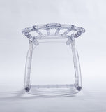 welding chair,dining chair,set of 4,plastic seat W234P194521