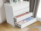 Wood Simple 4-Drawer Dresser White 89025361