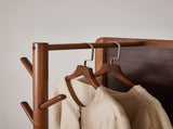 70"x19"Full Length Mirror with Stand,Coat Rack with Mirror,Solid Wood Floor Mirror,Swivel Mirrorfor 00024970