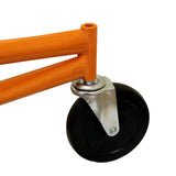 11FT Drywall Lifter Panel Hoist Jack Rolling Caster Construction Lockable 150lbs 98409586