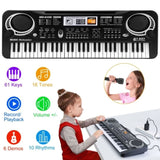 61 Keys Digital Music Electronic Keyboard Electric Piano Musical Instrument Kids Learning Keyboard 34087667