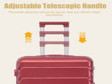 28 Inch ABS Hard Shell Large Travel Checked Luggage - Scratch Resistant Surface Four W2787P437259