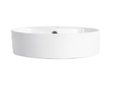 Ceramic Rotundity Above Counter White Bathroom Sink Art Basin W999P363287