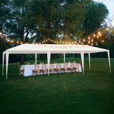 3*9m Non-Cloth PE Cloth Plastic Sprayed Iron Pipe Outdoor Party Tent White 71299651