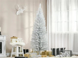 7 foot white Christmas tree with bracket 20008780