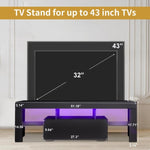 ZUN TV stand with Storage 43 inch LED Modern TV Media Console Entertainment Center with Drawer TV 29056057