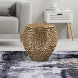 ET3403-18 Side Table Gold B009140736
