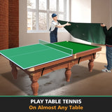 8ft Green Mid-Size Ping Pong Conversion Top Foldable & Portable Table Tennis Table Top for Indoor 58804864