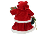 12" Mrs Claus with Present and Gift Bag Christmas Figure 33096584