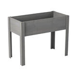 Raised Garden Bed with Legs, Elevated Wooden Planter Box for Outdoor Plants Flowers Fruits Vegetable 47257772