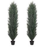 180cm detachable artificial green pine and cypress tall simulation plant for indoor and outdoor W2945P322224