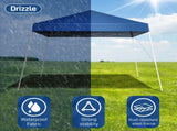 8*8ft Portable Home Use Waterproof Folding Tent Blue 37281369