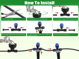Complete Garden Drip Irrigation System Kit,Drip Irrigation Kit, 75FT Garden Watering System with 59285524