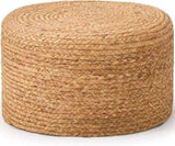 Handmade Woven Foot Stool Natural Seagrass Ottoman for Home Decor & Seating 64266480