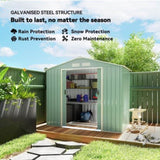 Outdoor Garden Storage Shed Tool House Not Supported 22583627