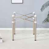 Only Table Leg.Simple Silver Stainless Steel Folding Table Frame - Multifunctional, W1512P359323