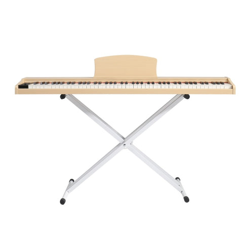 ZUN GPP-107 88 Key Full Size Semi-Weighted Standard Keyboards Wooden Digital Piano with Stand, MIDI 52986564