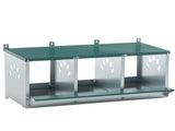 Metal Nesting Boxes for Chicken,3 Compartment Nesting Box,Galvanized steel Nesting Boxes for Hens, 29038244