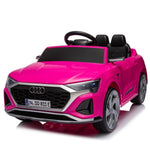 ZUN 12V Kids Ride On Electric Car w/Parents Remote Control,Licensed Audi SQ8 for Kids,Dual W1578P213379