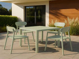Patio Stalking Chair Set, 2 PK, Green B2783P583461