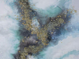 Set of 2 Elongated Modern Abstract Oil Painting,, Rectangle Framed Wall Art, 20" x 71" W2078130293