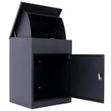 Package Delivery Boxes for Outside,Extra Large Mailbox,Galvanized Steel Parcel Mailbox,Wall Mounted W46566959
