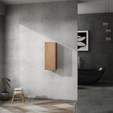 12" Bathroom Side Cabinet,Soft Close Doors,Float Mounting Design, W999P196498