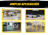 Safety Bollard Post, 42 Inch Height Steel Bollards, 3 Inch Diameter Parking Bollard, Yellow Powder 92717461
