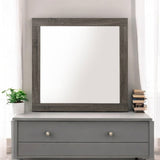 Avantika Rustic Gray Oak Finish Mirror B2726P261879