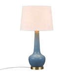 ZUN Ceramic Genie Table Lamp Blue See below B035P264523