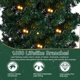 Christmas Artificial Tree Archway Decoration, Realistic PVC Holiday Tree Arch Frame for Outdoor 13138464