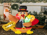 5ft 12W Turkey with Corn 7pcs LED Light Garden Turkey Decoration 05335220