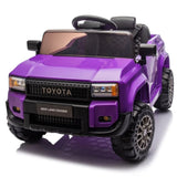 12V Kids Ride On Car W/Parents Control,Licensed Toyota LC250 2024,Four-wheel suspension,Adjustable W1578P203999