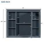 35'' x 28'' Wall Mounted Bathroom Storage Cabinet, Medicine Cabinet, Modern Bathroom Wall Cabinet WF305081AAC