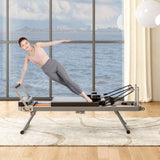Pilates core bed, foldable home high quality, yoga studio same commercial fitness equipment, black W2896P215104
