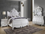 Opulence Modern Style 9- Drawer Dresser Made with Wood in Pearl White B009P240961