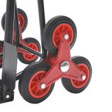 Folding Stair Climbing Dolly, 330 Lb Capacity Manual Truck Heavy-Duty Stair Climbing Hand Truck W206P294897