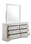 ZUN Blaze Modern Style 6- Drawer Dresser Made with Wood in White B009P286630