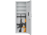 53" Fingerprint Touch Panel In-Wall Safe,Hidden Wall Gun Safe for Rifles with Adjustable 83302591