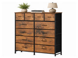 12-Drawer Dresser, Fabric Storage Tower for Bedroom, Hallway, Entryway, Closet, Tall Chest Organizer 10526119