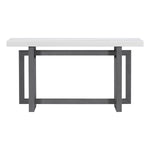 ZUN U_STYLE Contemporary Console Table with Wood Top, Extra Long Entryway Table for Entryway, Hallway, WF305653AAM