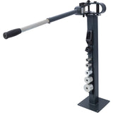 Pedestal Floor Compact Bender 7 Dies Versatile Compact Metal Tubing Bender 44' Mount Powdercoat W465P145718