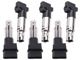 6PCS Ignition Coil Pack fit for VW Eos Passat A3 2006-2008 UF531 UF556 C1466 66314697