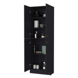 Cameron Pantry Cabinet with 4 doors and 5 hidden shelves B128P189935
