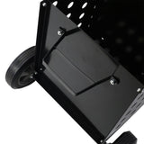 Firewood Cart,fireplace log rolling cart,wood rack ,heavy duty in door outdoor rolling cart W46543806