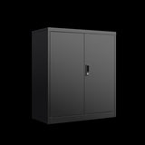Storage Locker,File Organizer, Storage Cabinet with Door Locks and Two Adjustable Shelves, Suitable W1247P305587
