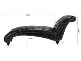 Tufted Armless Chaise Lounge W68039274